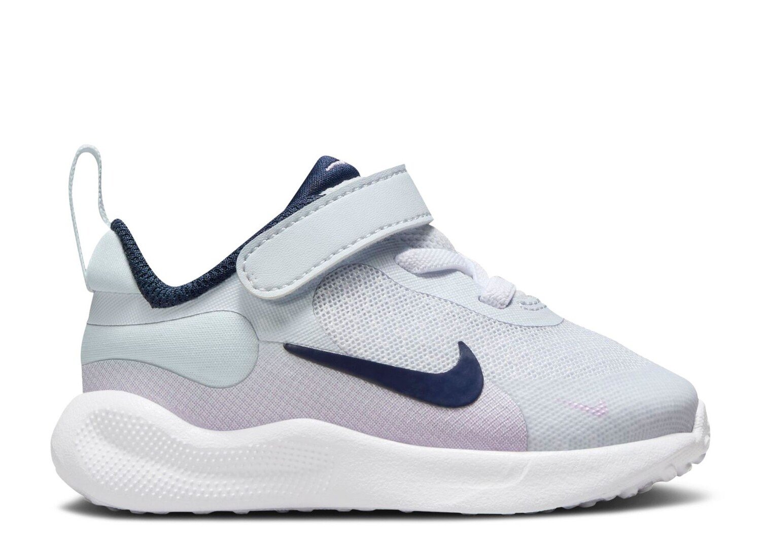 

Кроссовки Nike Revolution 7 Td 'Football Grey Midnight Navy', серый