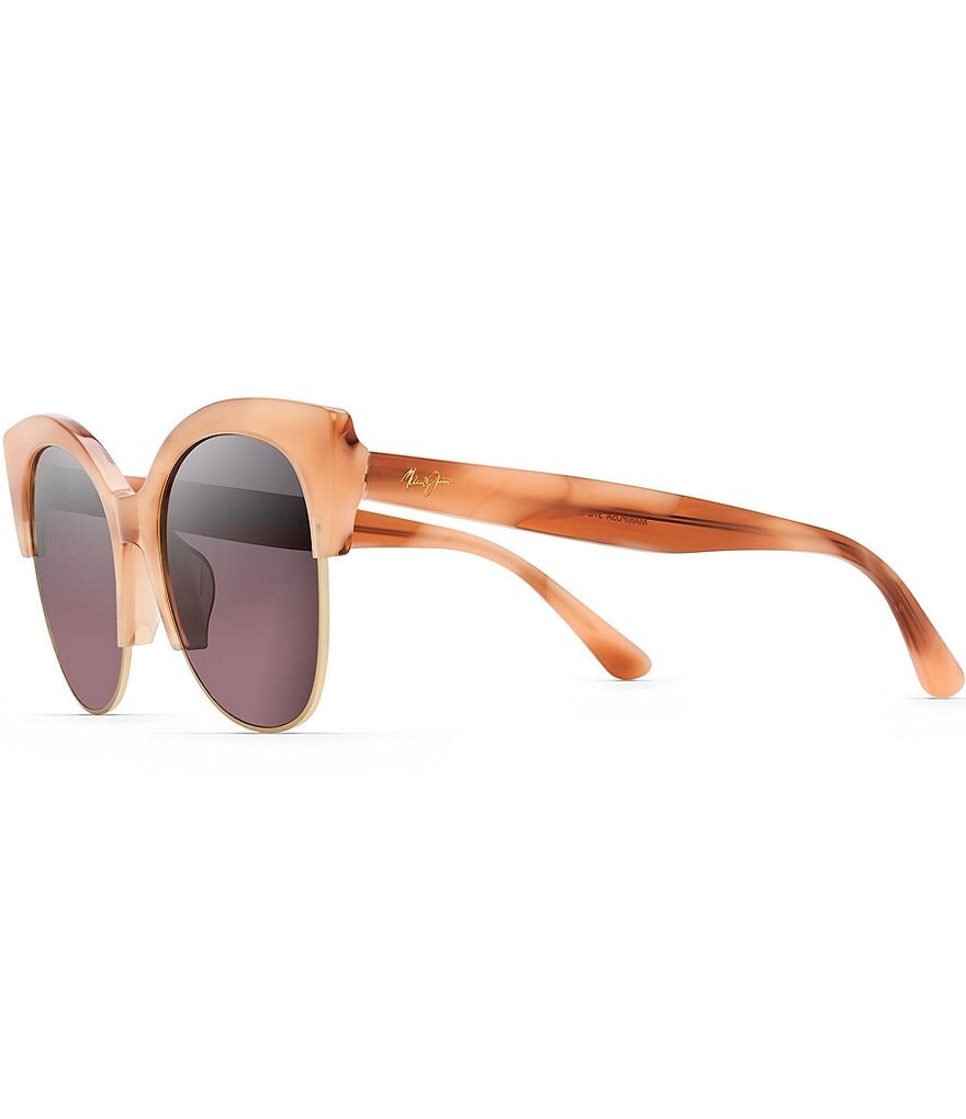 

Модные солнцезащитные очки Maui Jim Mariposa PolarizedPlus2 56 мм, коричневый