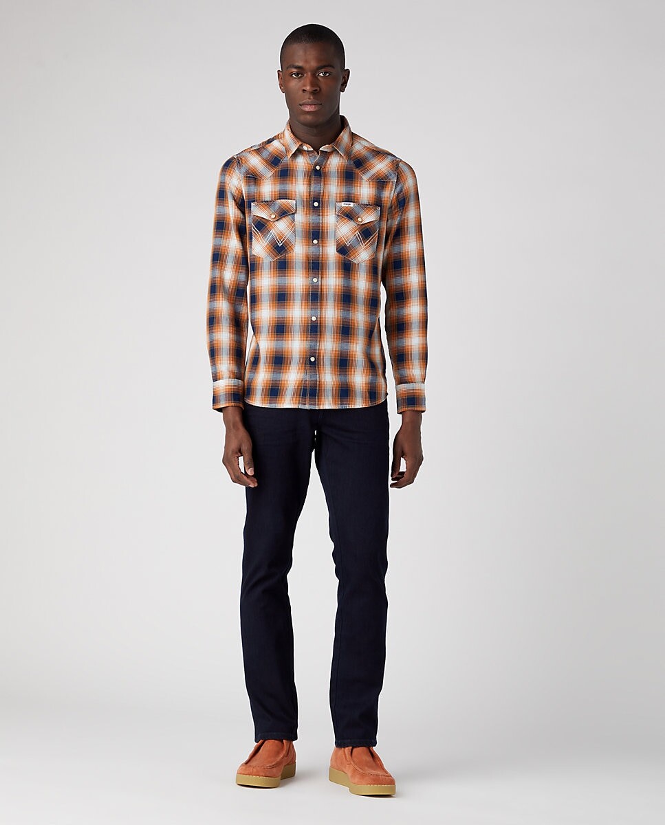 

Мужские джинсы скинни Texas Slim черного цвета Wrangler, черный