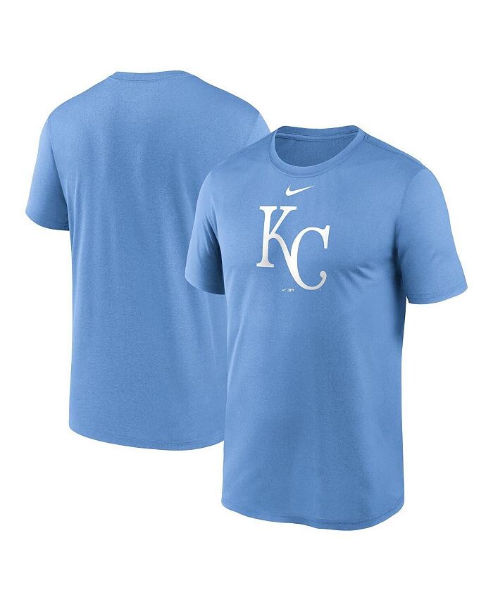 

Мужская синяя футболка с логотипом Kansas City Royals Big and Tall Legend Performance Nike, синий