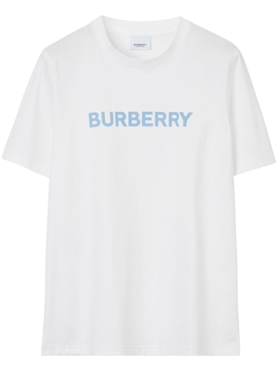 

Burberry футболка с логотипом, белый