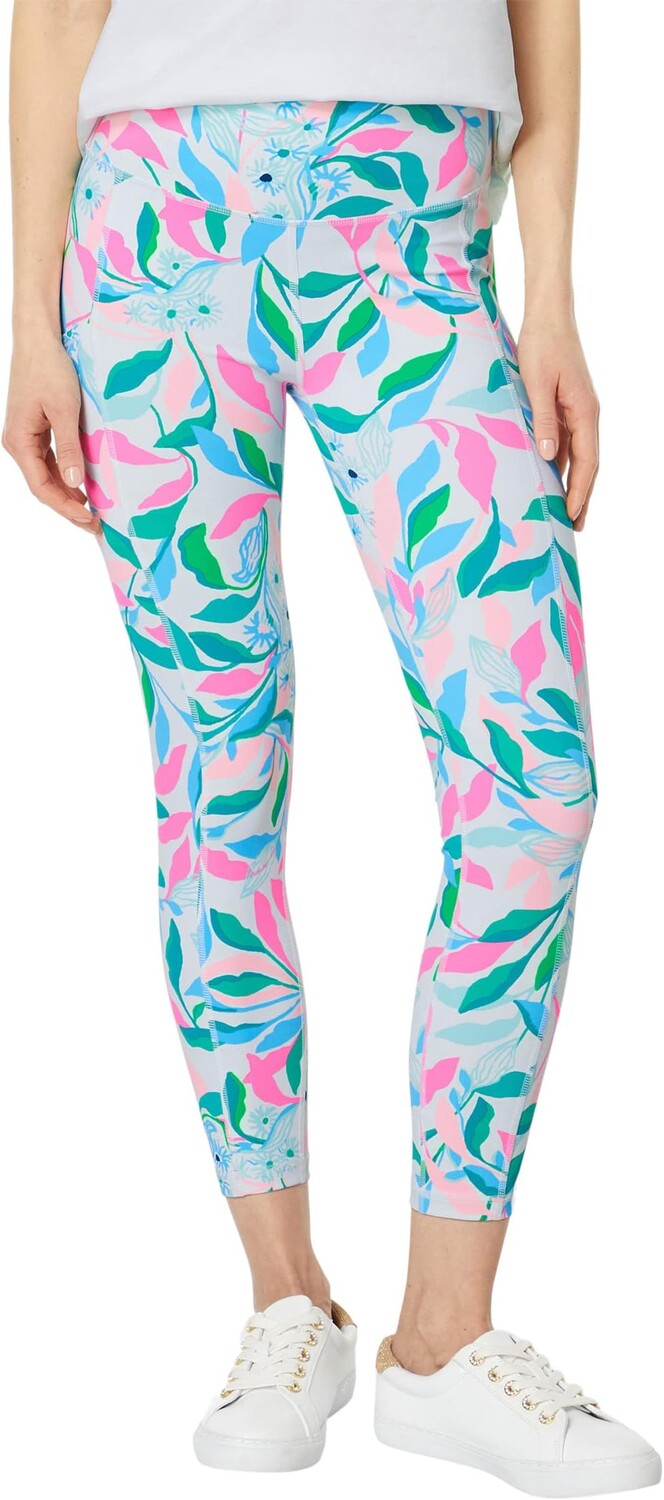 

Брюки Weekend High-Rise Midi Lilly Pulitzer, цвет Resort White