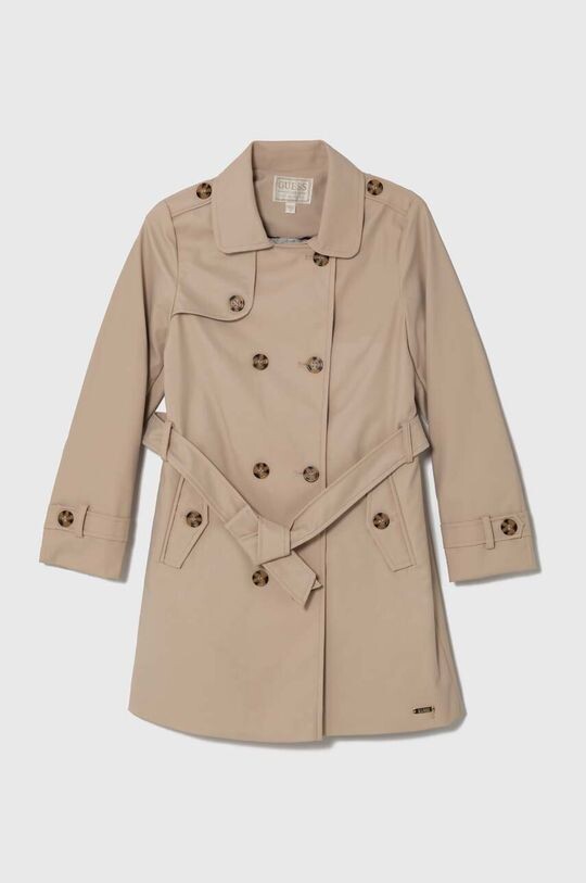 

Детский тренч Guess, бежевый