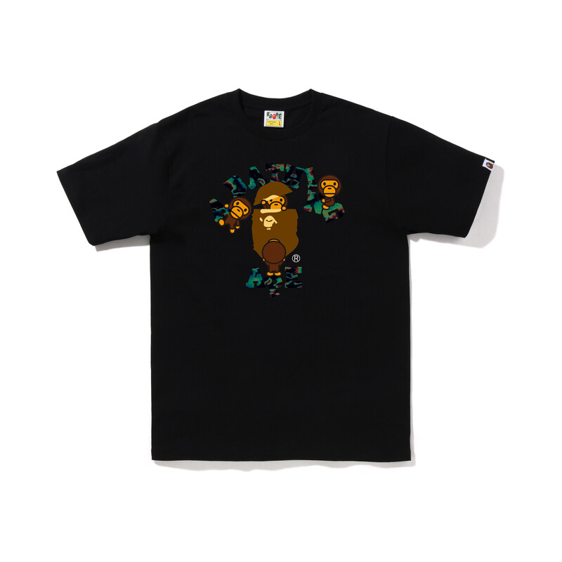 

A BATHING APE Мужская футболка, Черный