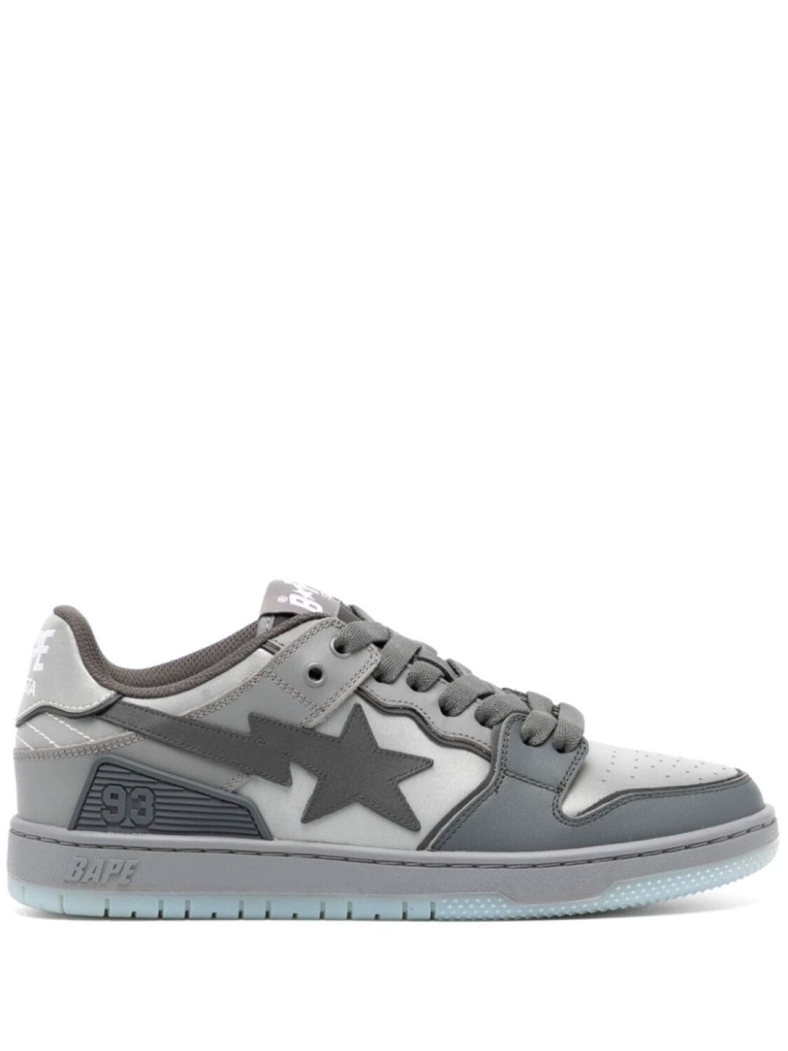 

A BATHING APE кроссовки SK8 STA #5 M2, серый