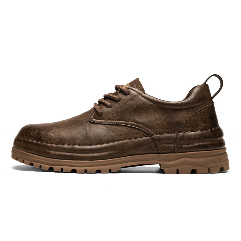 

Туфли G.N.SHIJIA Men's Casual Shoes Men Low-Top, коричневый