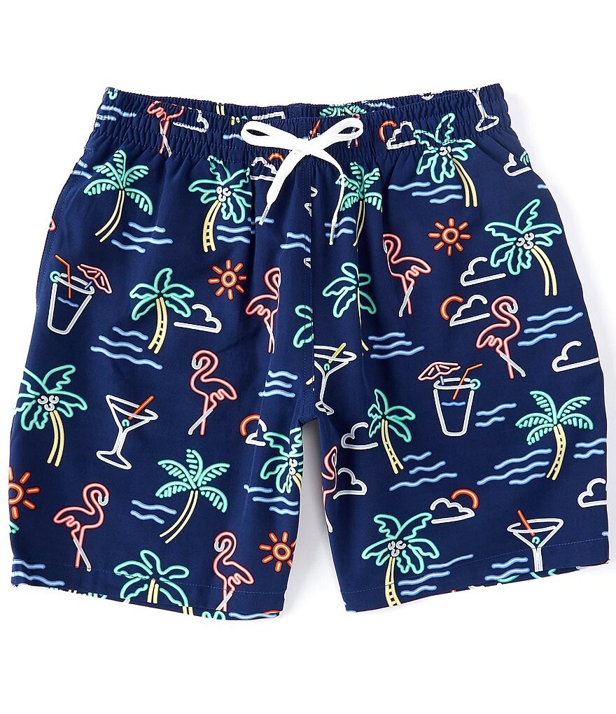 

Chubbies The Neon Lights 7 Эластичные плавки по внутреннему шву, синий