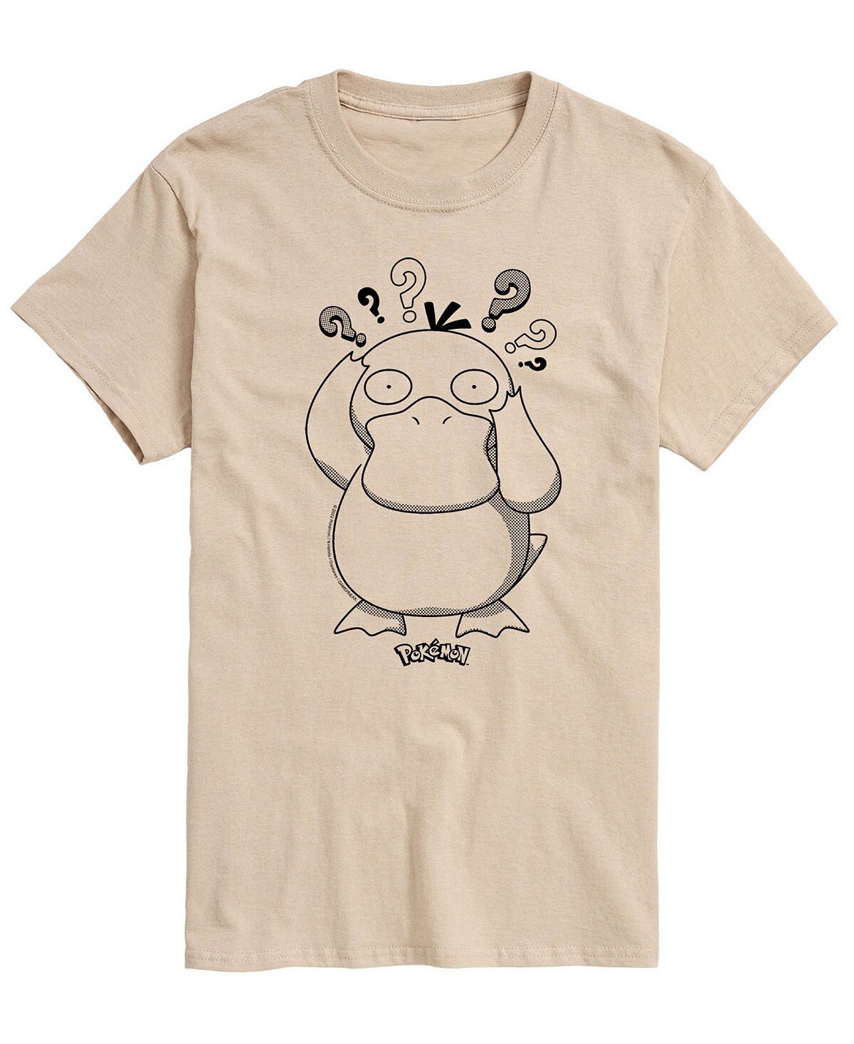 

Мужская футболка с рисунком Pokemon Psyduck AIRWAVES
