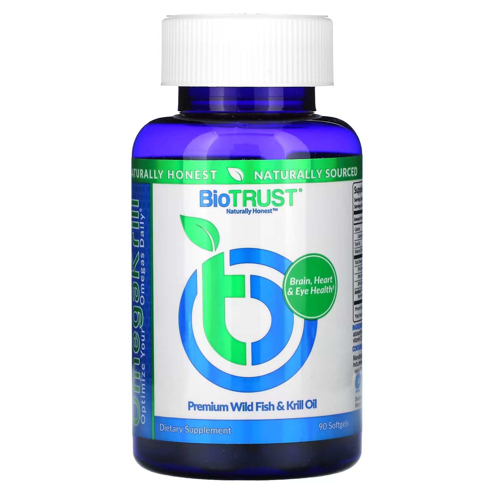 Пищевая добавка BioTrust OmegaKrill, 90 мягких таблеток пищевая добавка finaflex cla 90 мягких таблеток