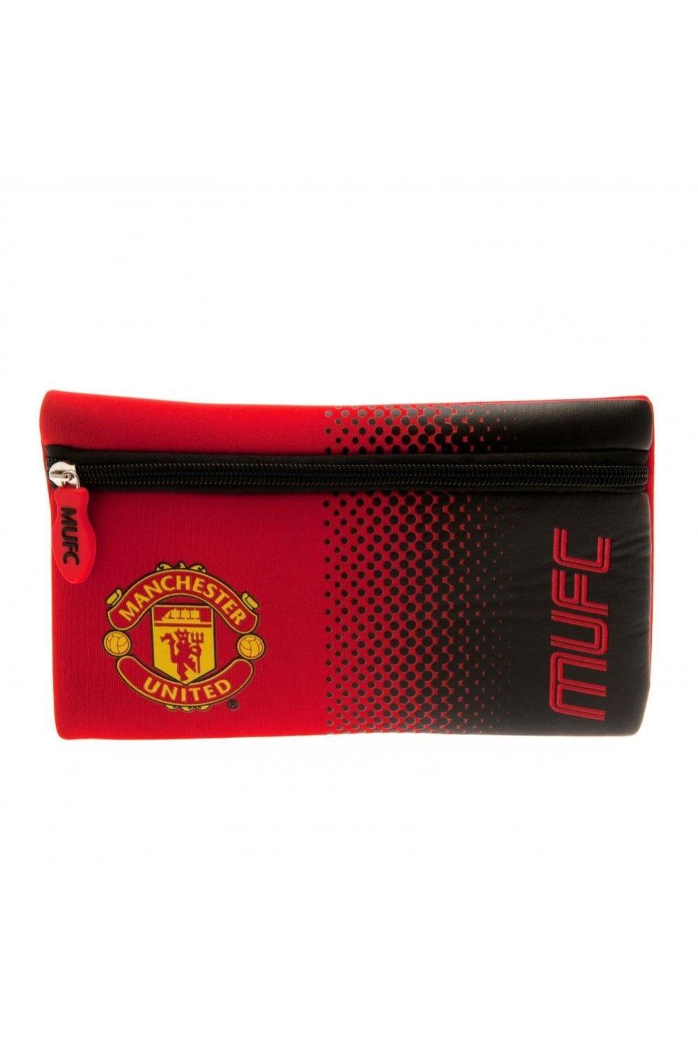 Пенал Manchester United FC, красный спортивная сумка манчестер юнайтед manchester united fc красный