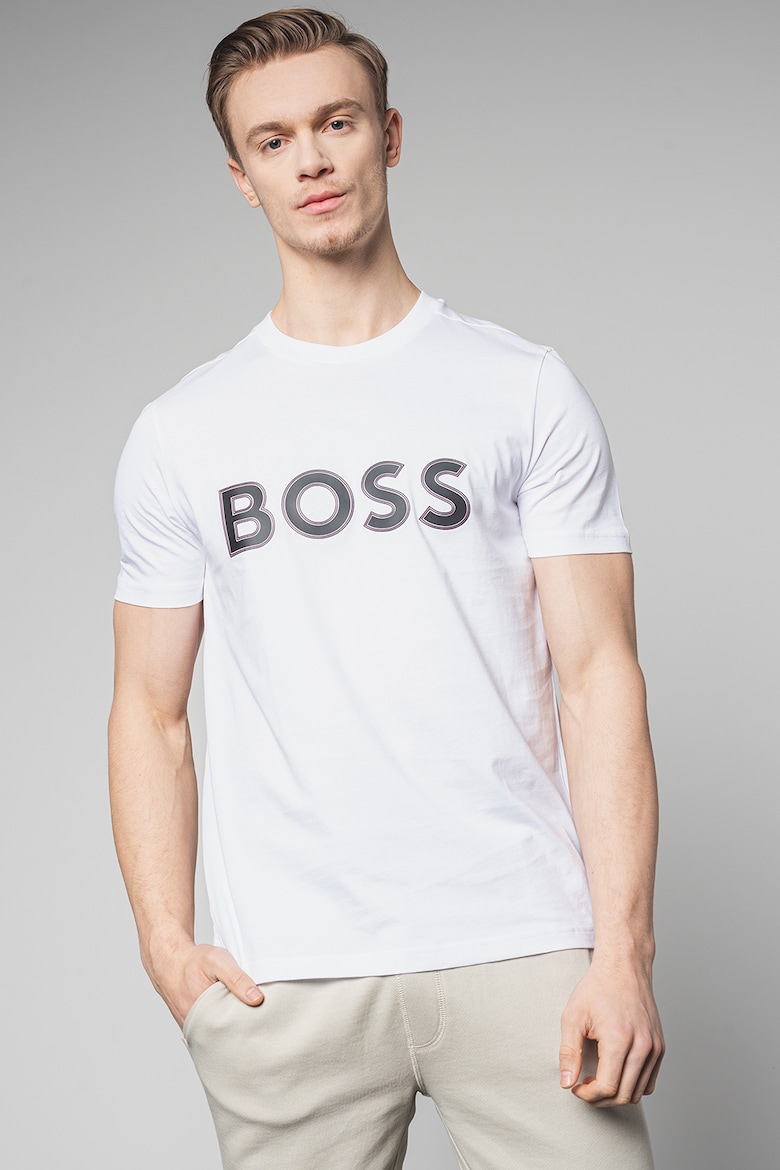 

Футболка с логотипами Boss, белый