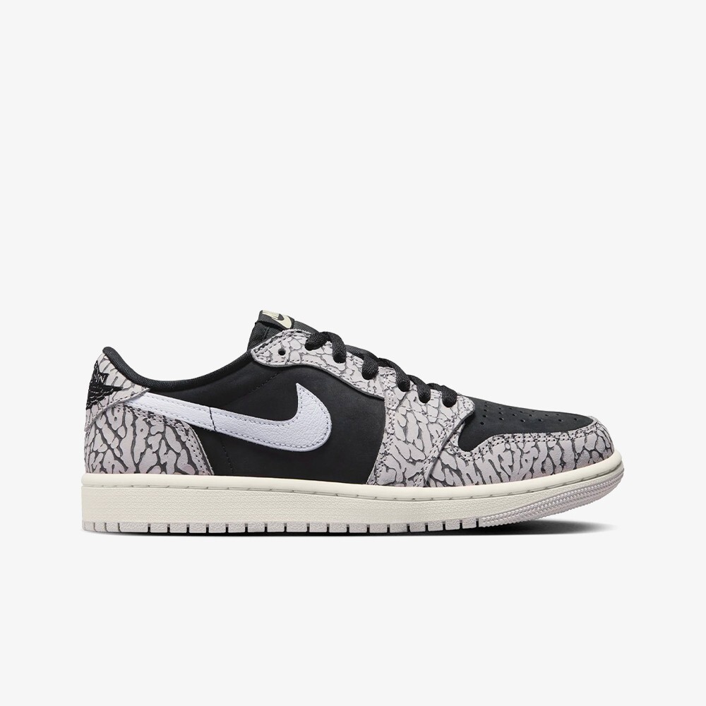 

Кроссовки 1 Low OG 'Black Cement' (W) Jordan, черный