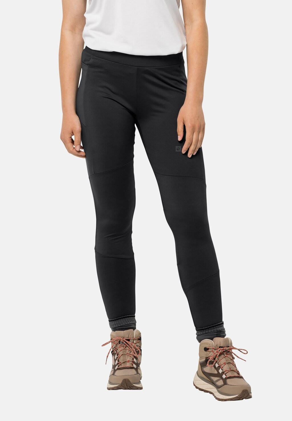 

Леггинсы BERNTAL TIGHTS W Jack Wolfskin, цвет black