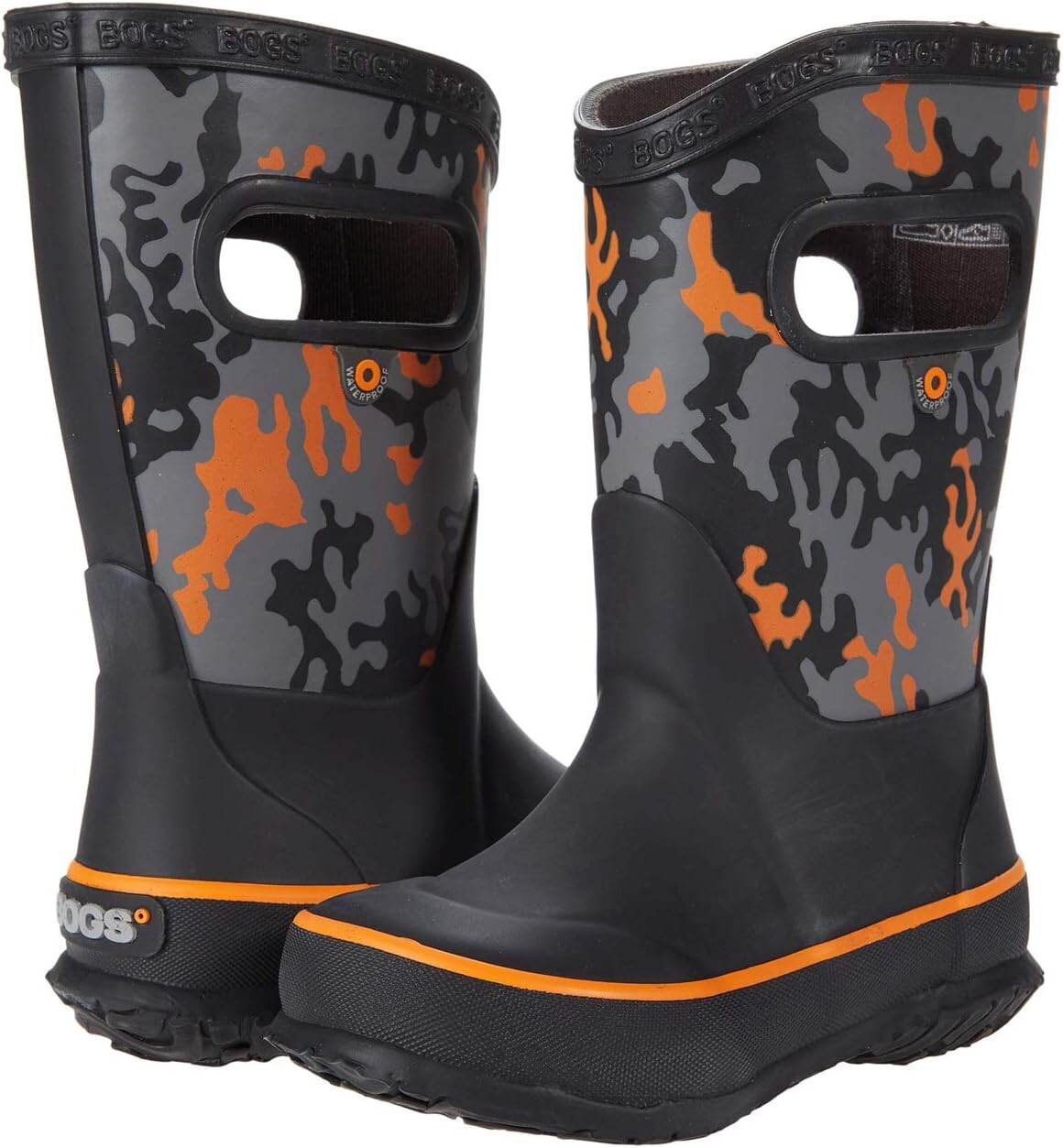 

Резиновые сапоги Rain Boots Neo Camo Bogs, цвет Black Multi