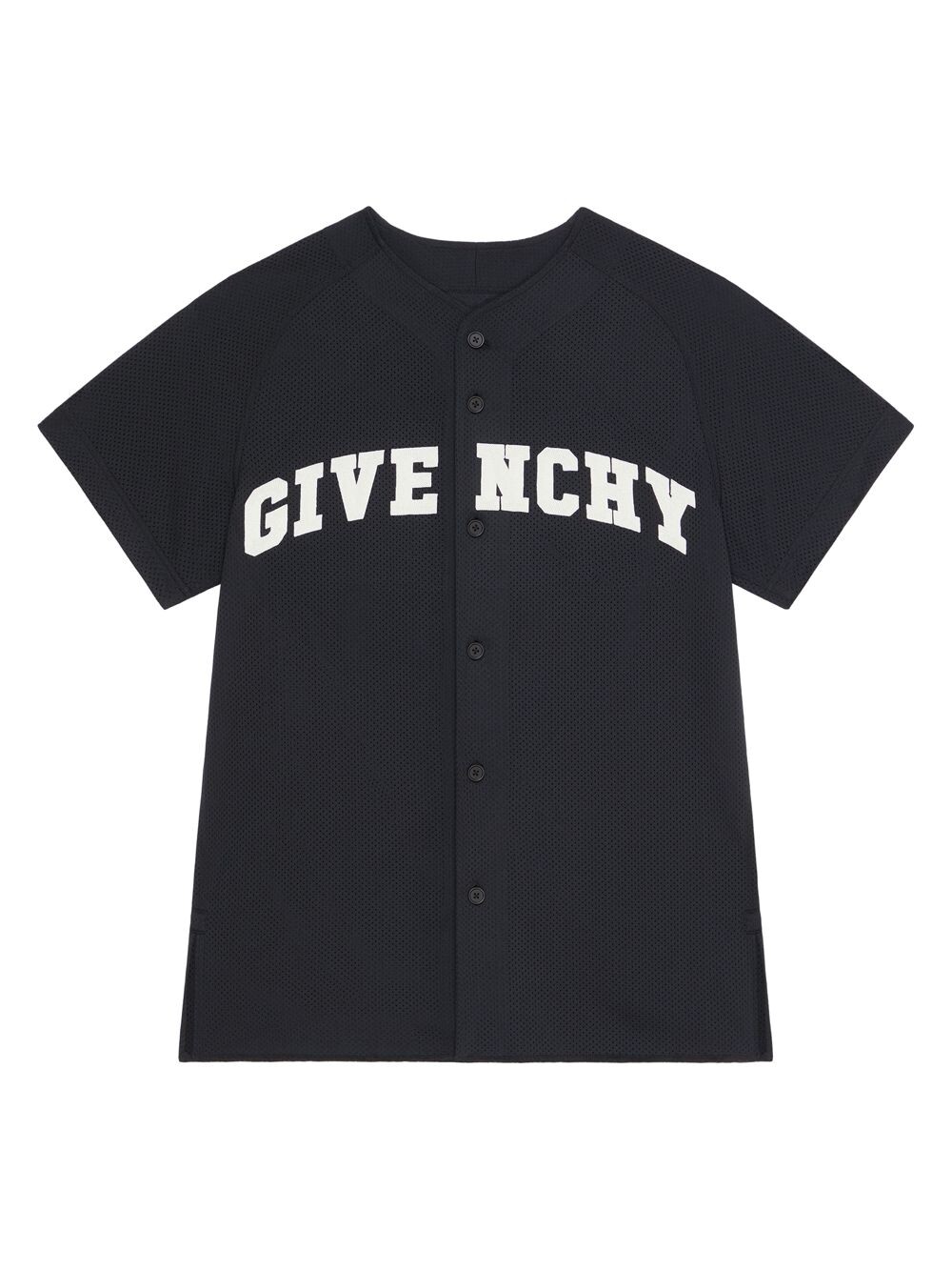 

Сетчатая бейсбольная рубашка College Givenchy, черный
