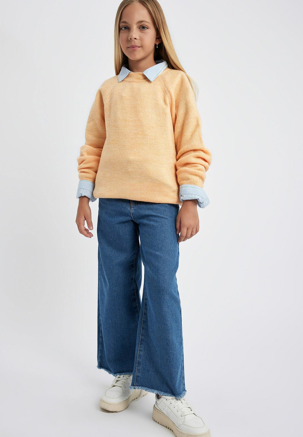 Свитер Regular Fit DeFacto, цвет orange свитер regular fit defacto цвет bordeaux
