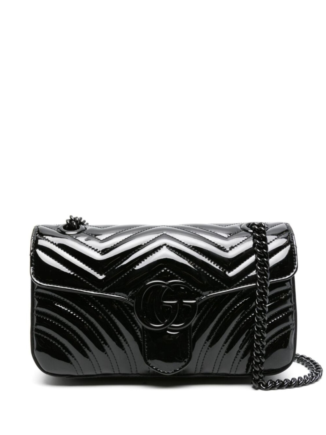 

Gucci маленькая сумка на плечо GG Marmont, черный