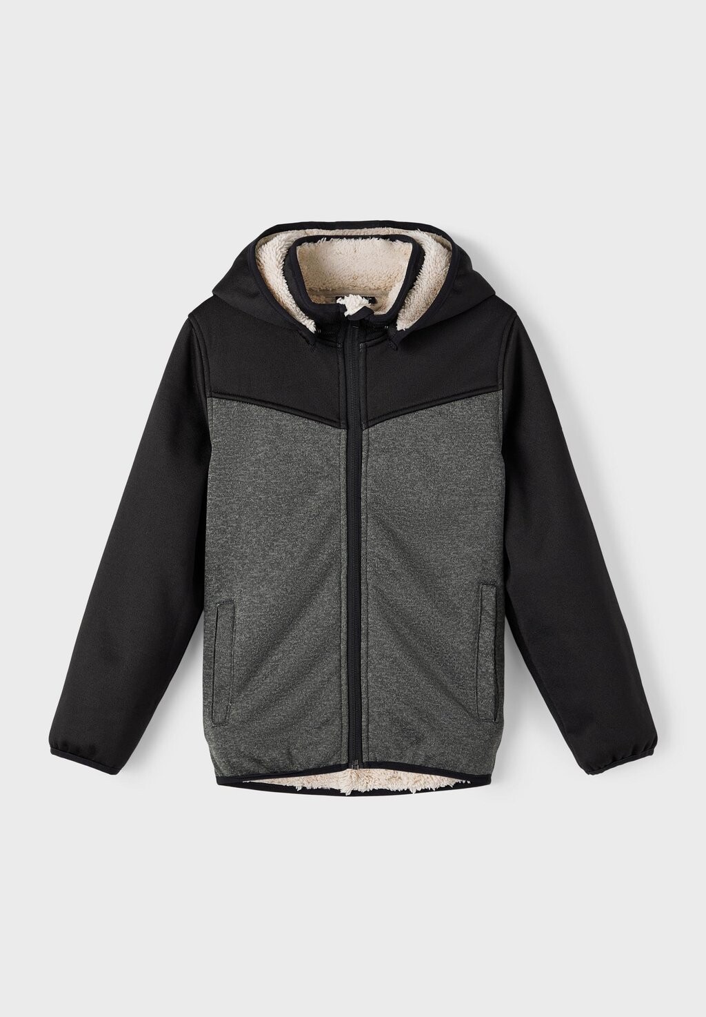 

Куртка межсезонная Nknmada08 Unisex Name it, цвет grey melange