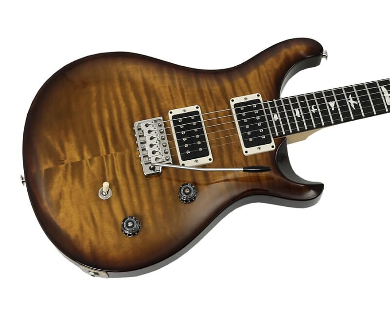 

Электрогитара PRS CE 24 Black Amber Flame Top