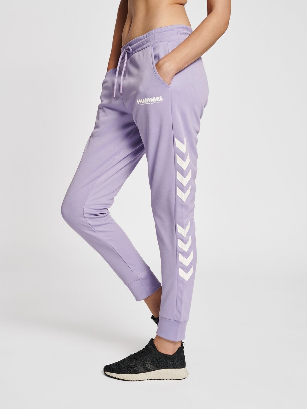 

Спортивные брюки Hummel Legacy Poly Regular, сиреневый, Серый