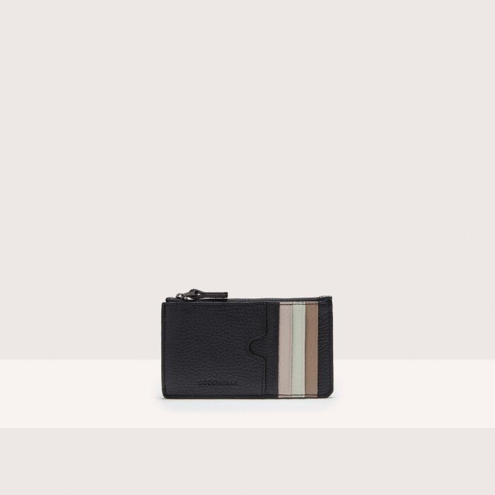 

Кошелек из зернистой кожи Coccinelle SMART TO GO, черный