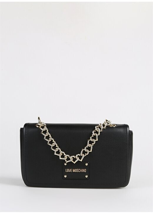 

Черная женская сумка через плечо размером 10X15x12 смjc4125pp1iln100a Love Moschino, черный