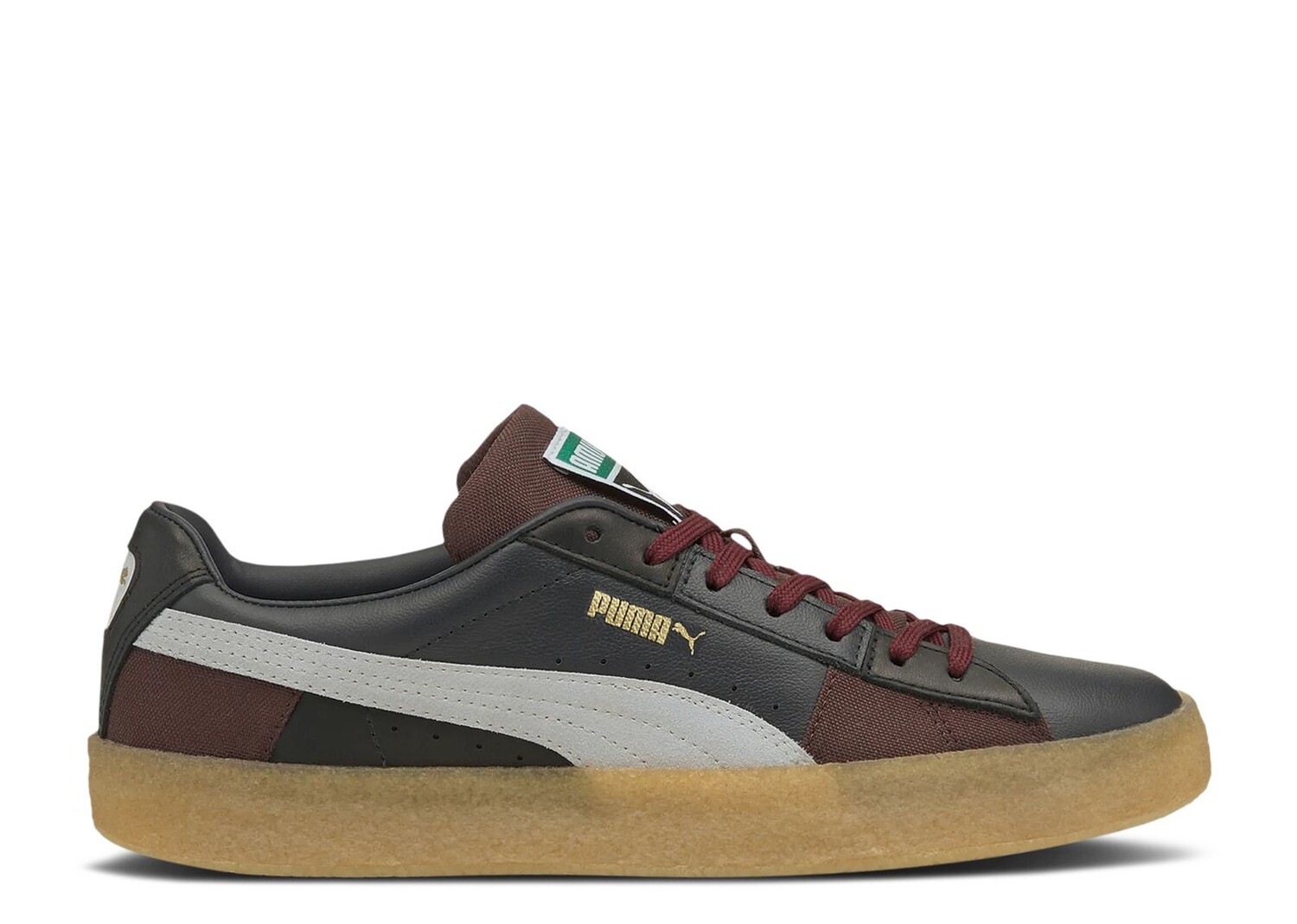 

Кроссовки Puma Suede 'Crepe Patch - Fudge Grey Violet', черный