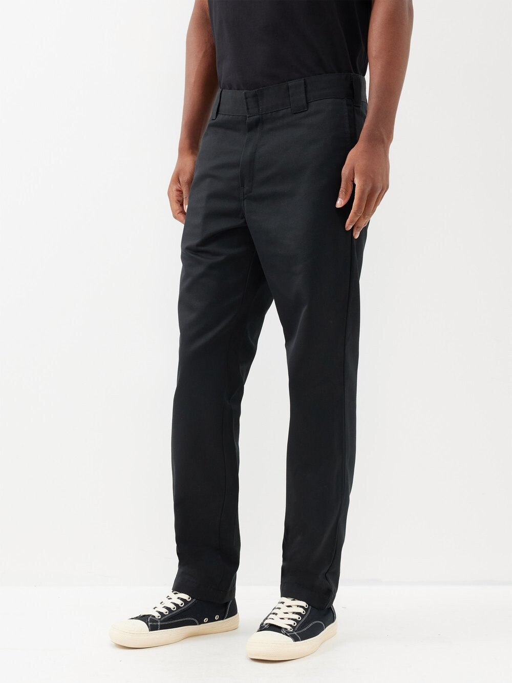 

Зауженные брюки master из твила Carhartt WIP, черный