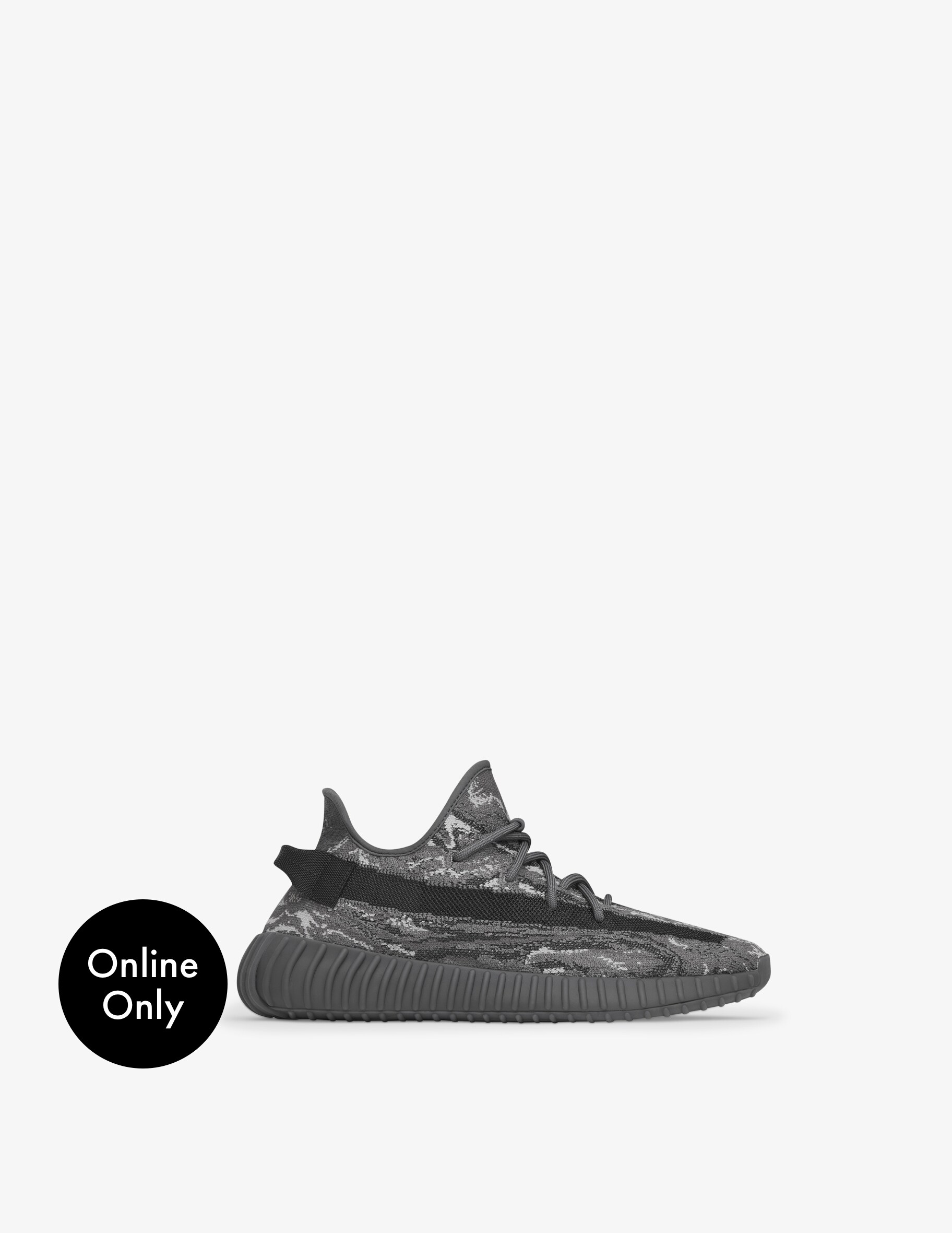 

Кроссовки yeezy boost 350 v2 mx тёмная соль Adidas Originals, черный