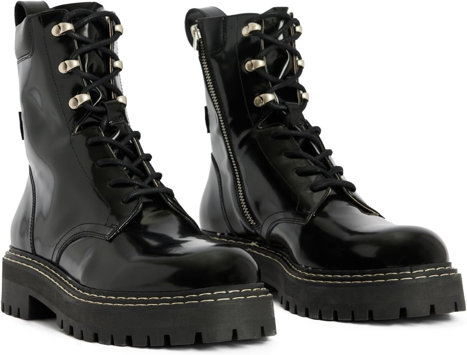 

Ботинки AllSaints Heidi Boot, цвет Black Shine