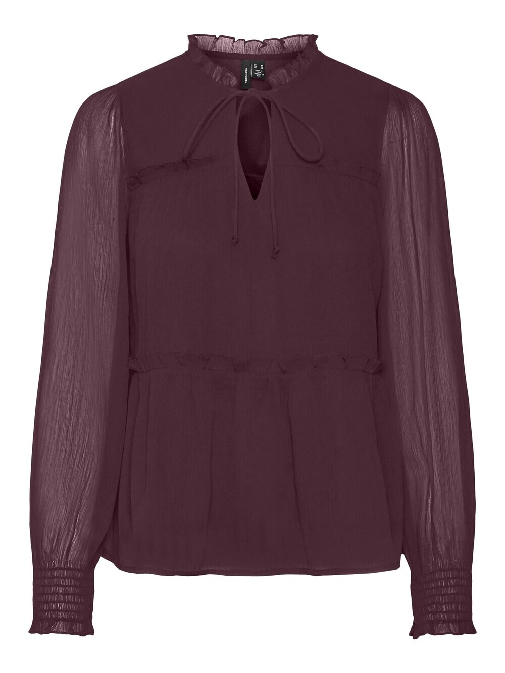

Блузка Vero Moda VANESSA, малиновый