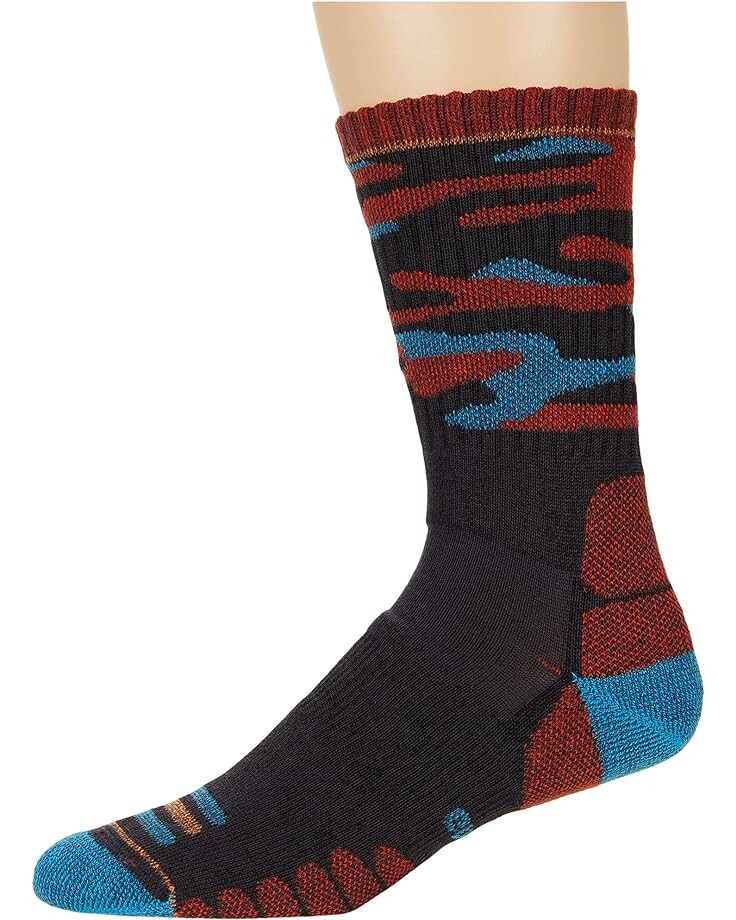 Носки Eurosock Camo Trek Crew Medium Weight, черный