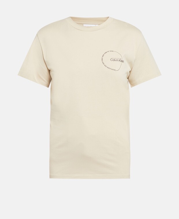 

Футболка Calvin Klein, бежевый