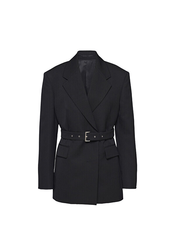 

Однобортный пиджак из габардина Prada