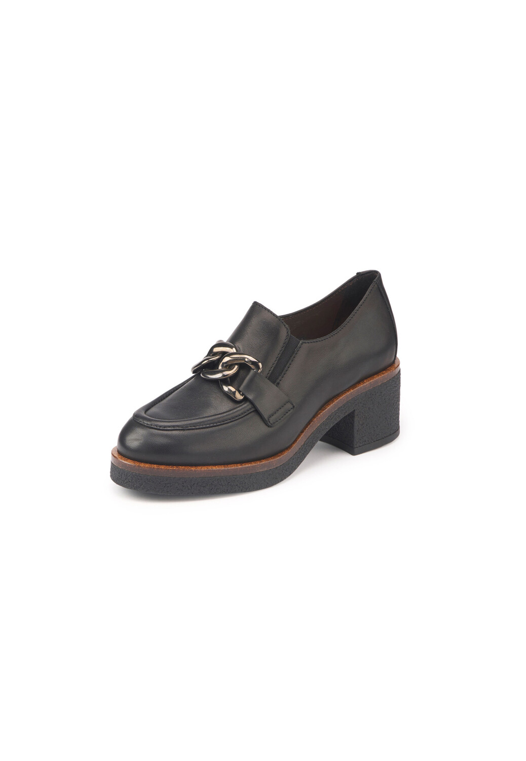 

Мюли PETER HAHN Pantolette Leather, черный