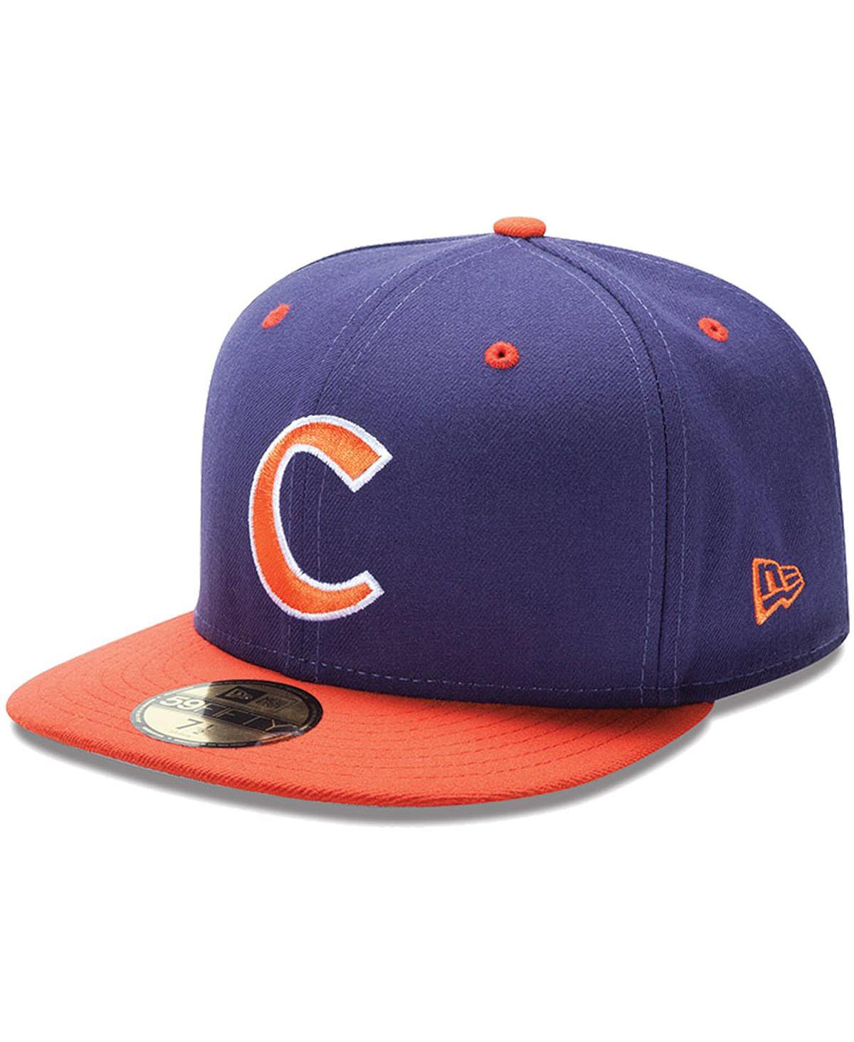 

Мужская базовая приталенная шляпа Clemson Tigers 59FIFTY — фиолетовый и оранжевый New Era