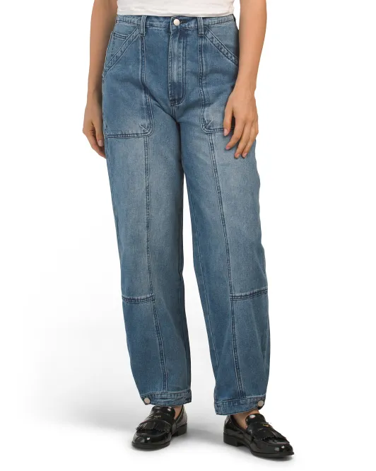 

Джинсовые брюки-карго Elan, цвет Denim