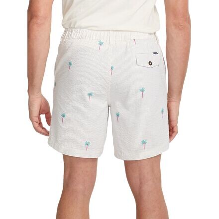 

Короткие шорты из хлопчатобумажного ткани Originals 7 дюймов мужские Chubbies, цвет The Palm Palms