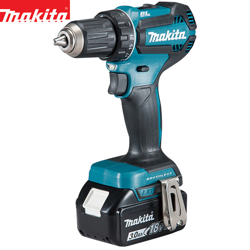 Дрель ручная Makita DDF485SFJ + два аккумулятора 3.0Ah