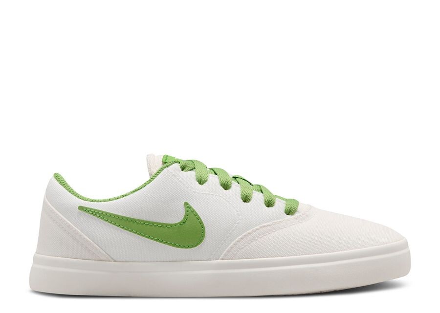 

Кроссовки Nike Check Canvas SB GS, цвет Phantom Chlorophyll