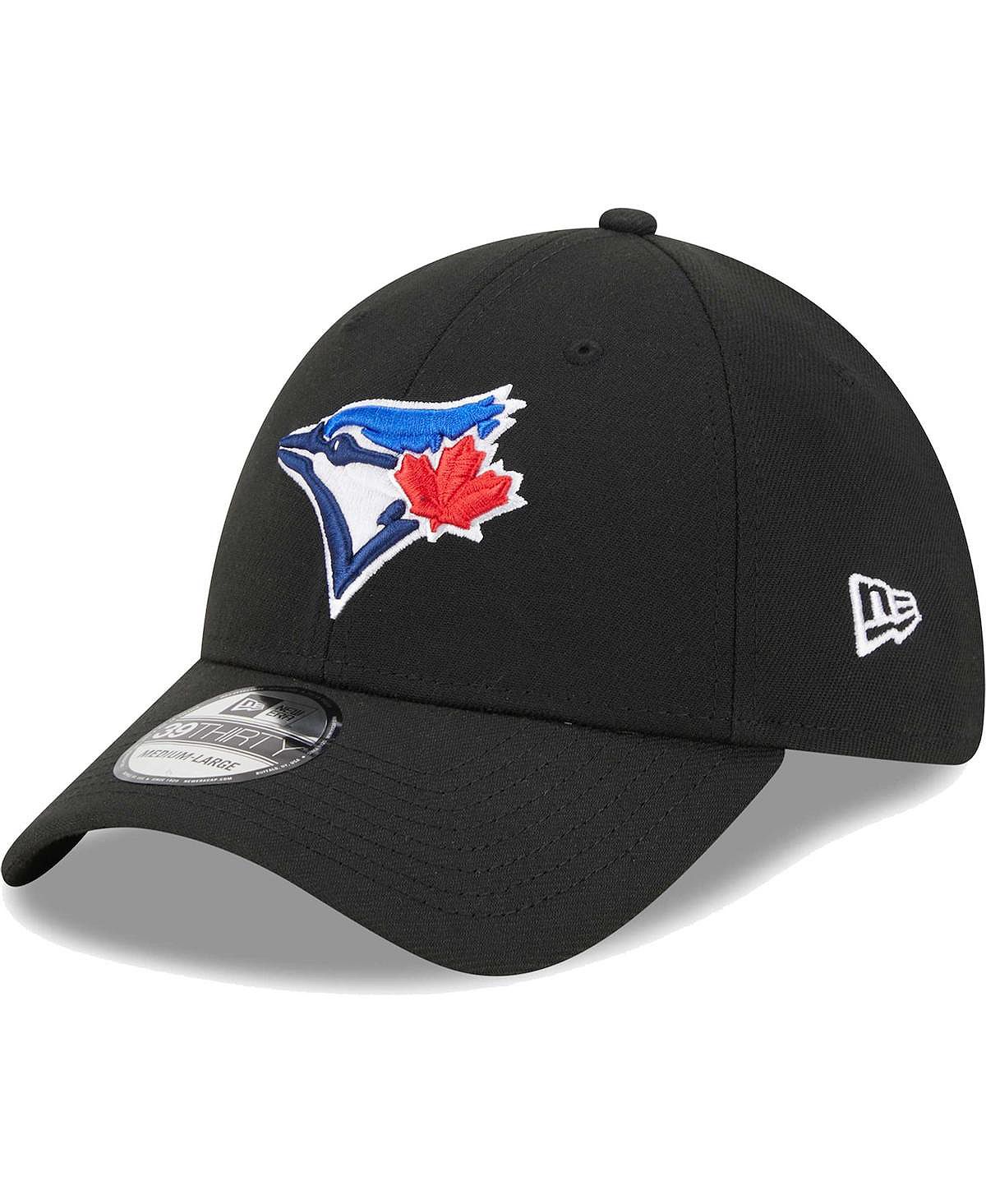 

Мужская черная кепка с логотипом Toronto Blue Jays 39THIRTY Flex New Era