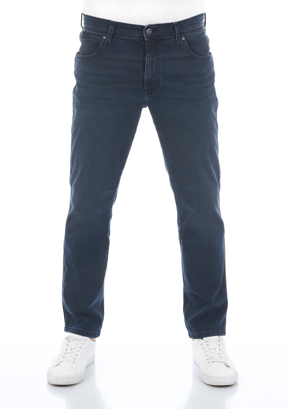 

Джинсы Wrangler Texas Slim Stretch slim, синий