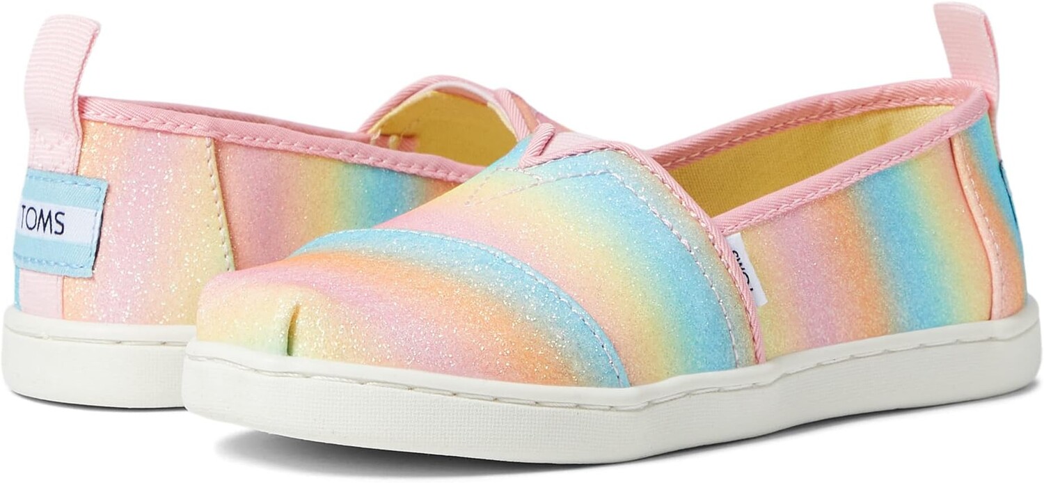 

Лоферы Alpargata Espadrille TOMS, цвет Candy Pink Gradient Glitter