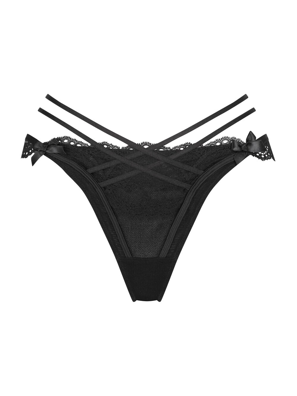 

Стринги Hunkemöller Fleur, черный