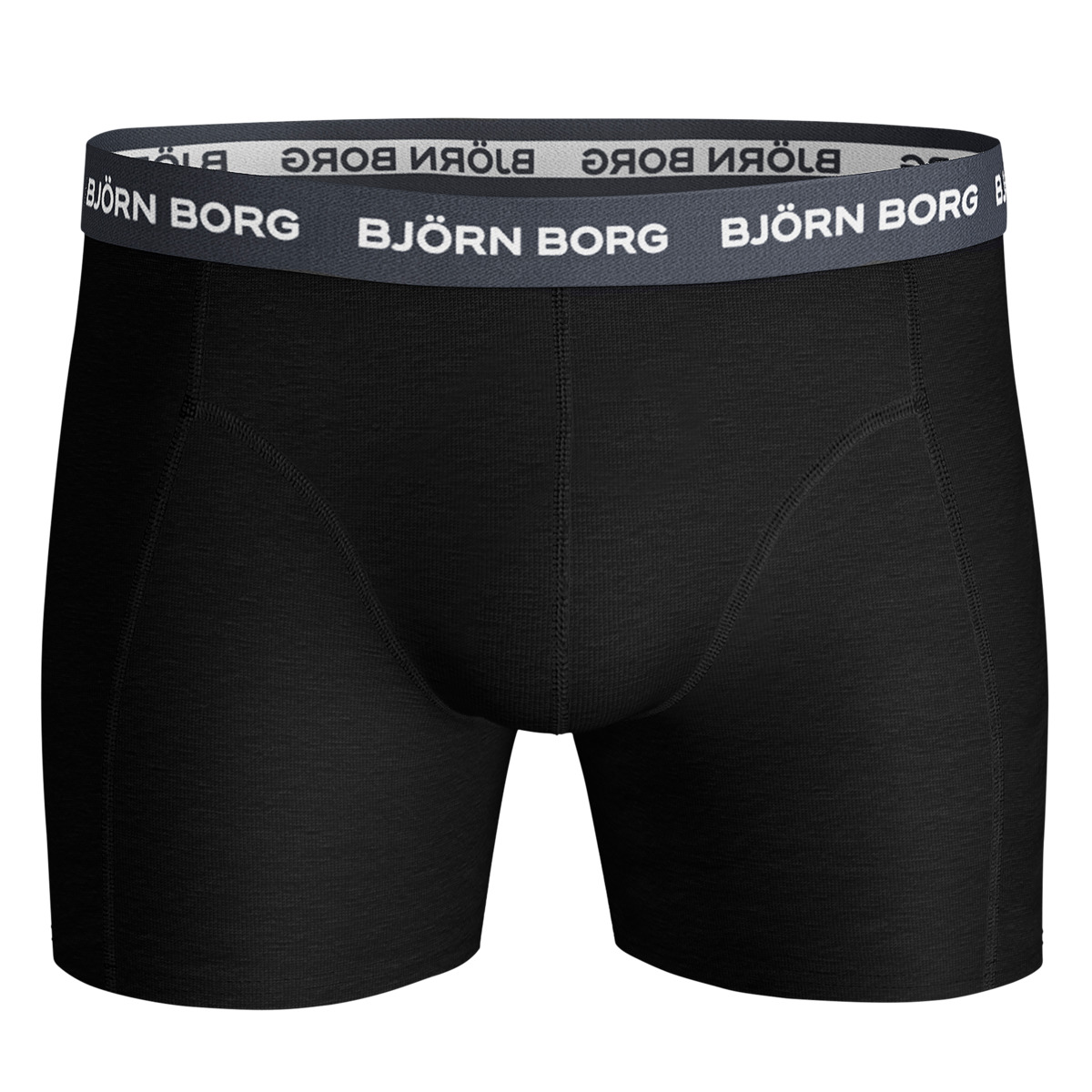 Боксеры Björn Borg Boxershorts Contrast Solid Sammy 3 шт, черный