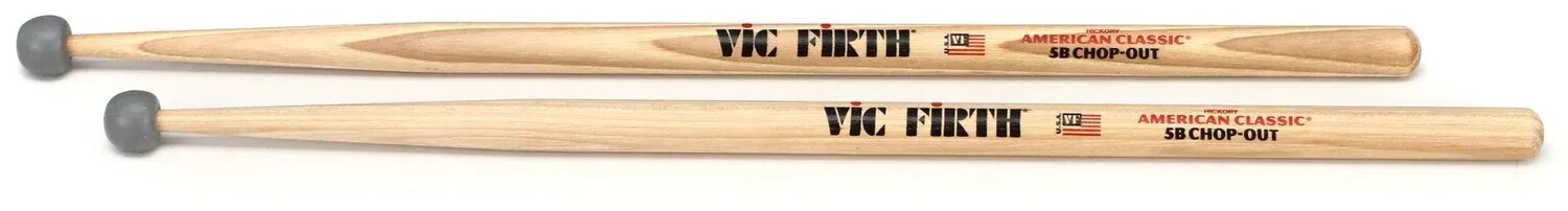 

Американские классические барабанные палочки Vic Firth "Chop-out" - 5B