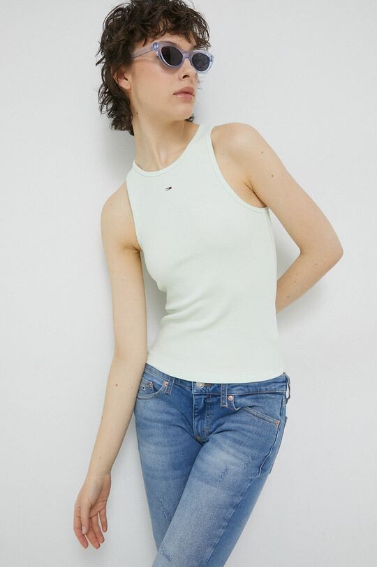 

Топ Tommy Jeans, зеленый