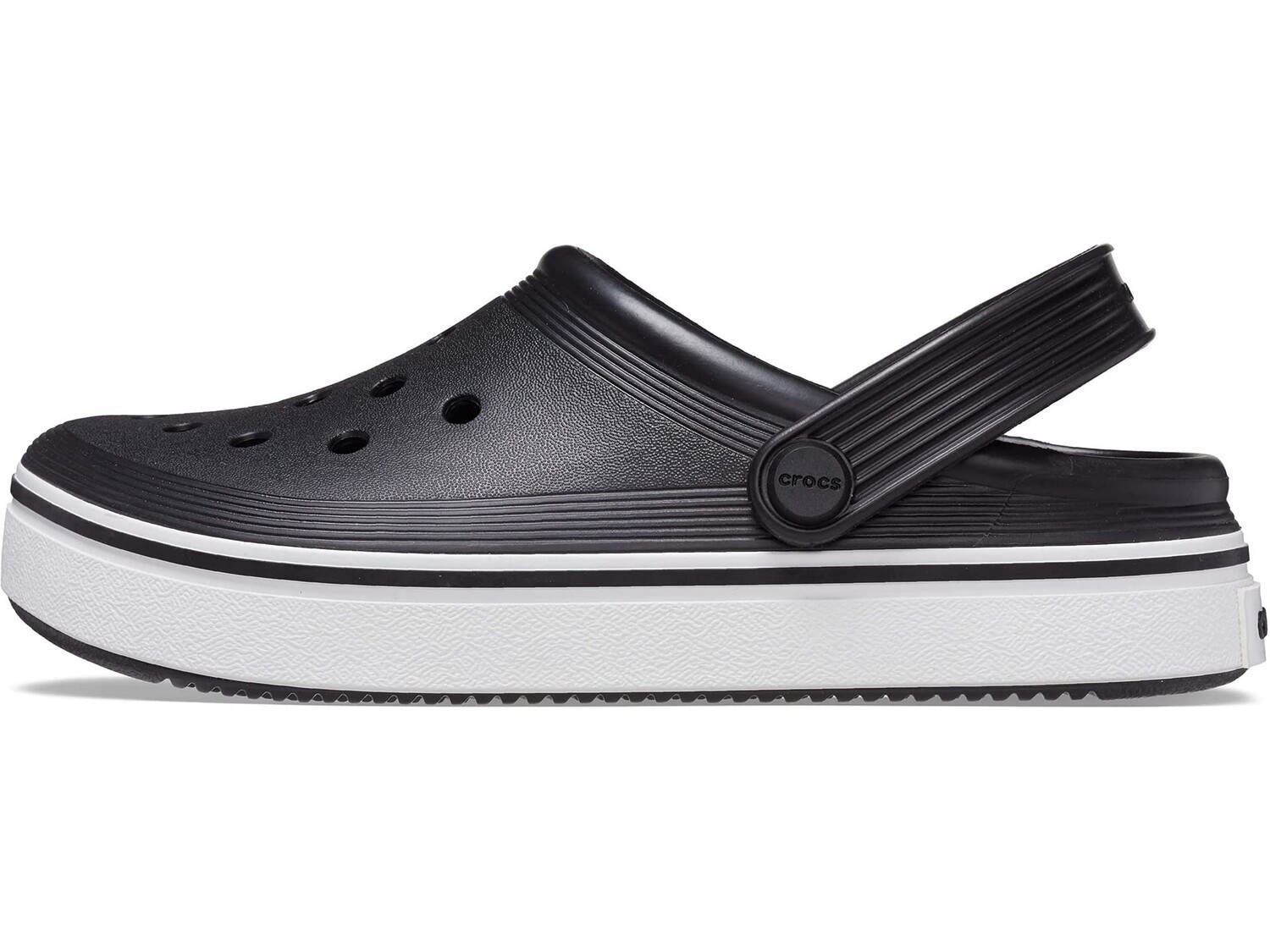 

Сабо Crocs Kids Off Court Clog (Toddler), черный
