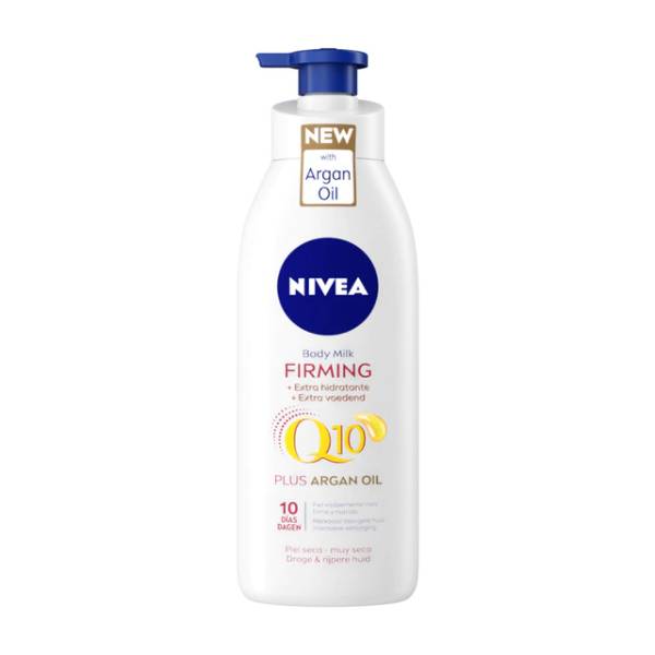 Молочко для тела, укрепляющее Q10 Plus, аргановое масло 400 мл Nivea