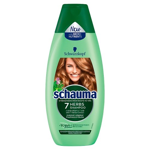 шампунь для волос schauma 7 herbs 650 мл Шампунь для волос, 400 мл Schwarzkopf, Schauma 7 Herbs